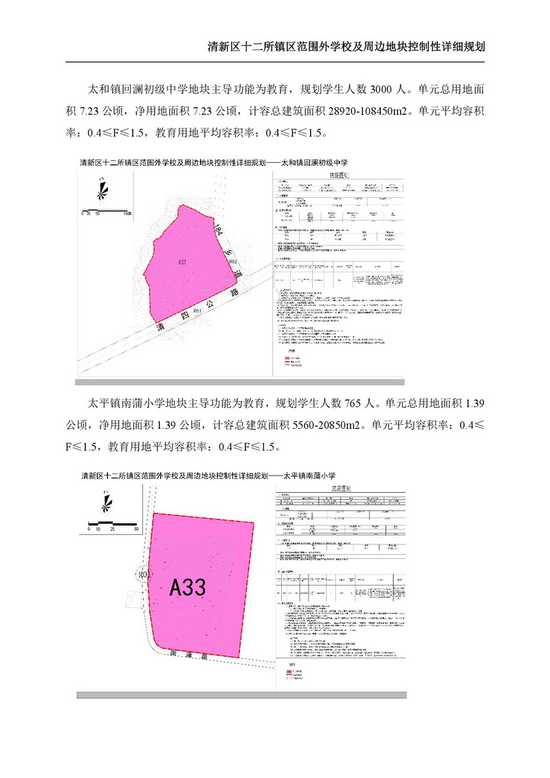 《清新區(qū)十二所鎮(zhèn)區(qū)范圍外學(xué)校及周邊地塊控制性詳細規(guī)劃》批后公告-007.jpg